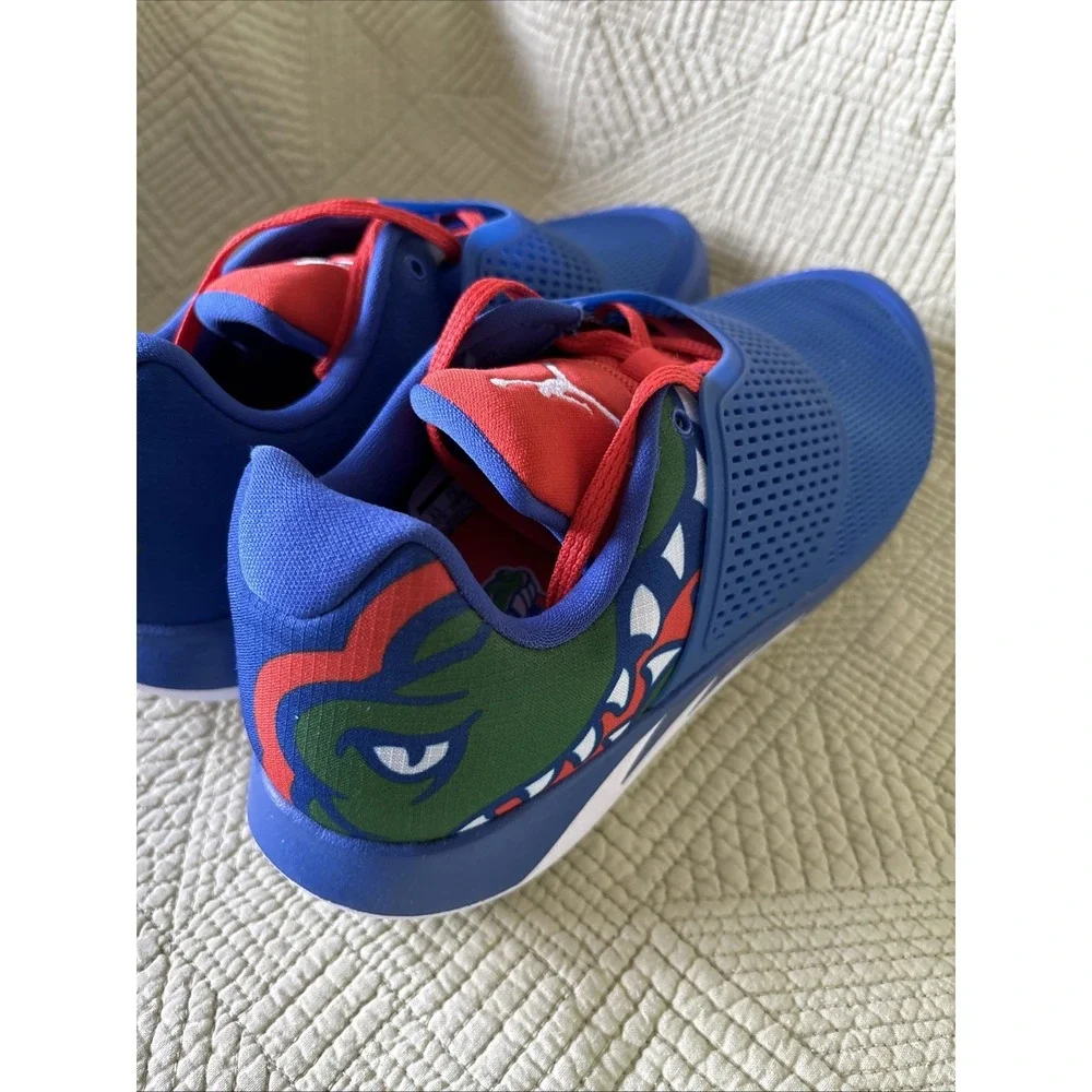 Jordan Grind2 Florida Gators Men 8.5 Blue Red Green Graphic Training Shoes Nwob